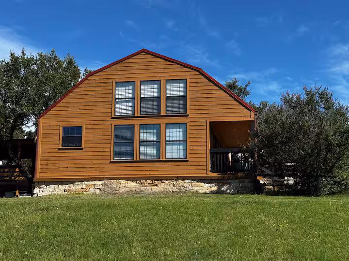 Sweet Serengeti Cabin — a private, standalone cabin at the ranch
